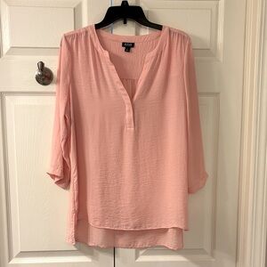 a. n. a. Women's Soft Peach color Tunic Blouse